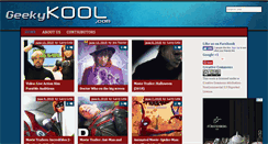 Desktop Screenshot of geekykool.com